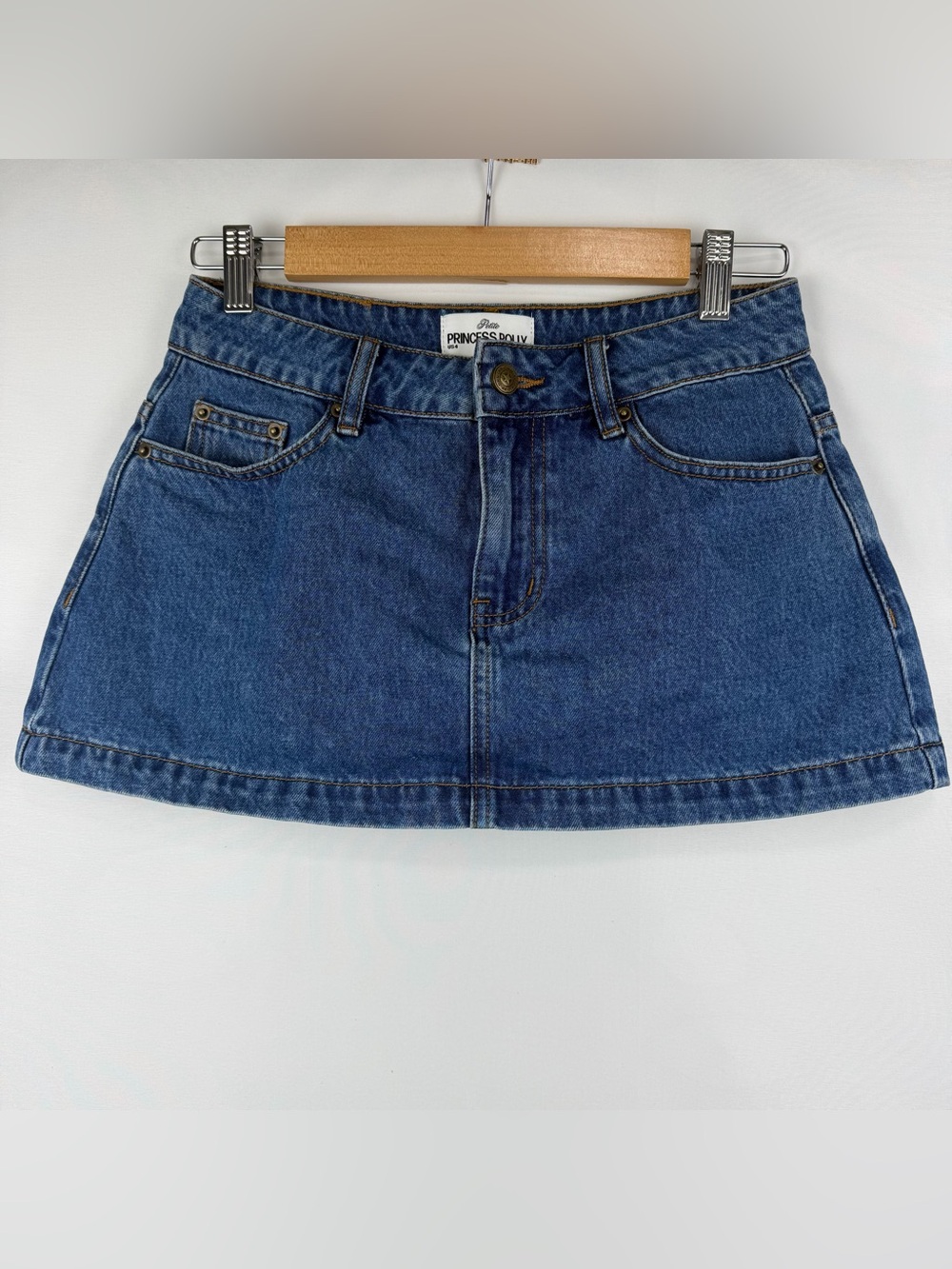 Princess Polly Denim Mini Skirt